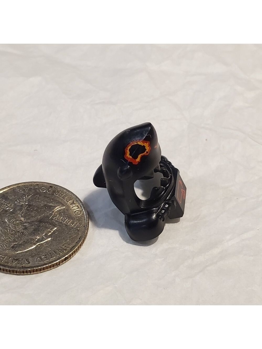Lego shark head black replacement parts low battery